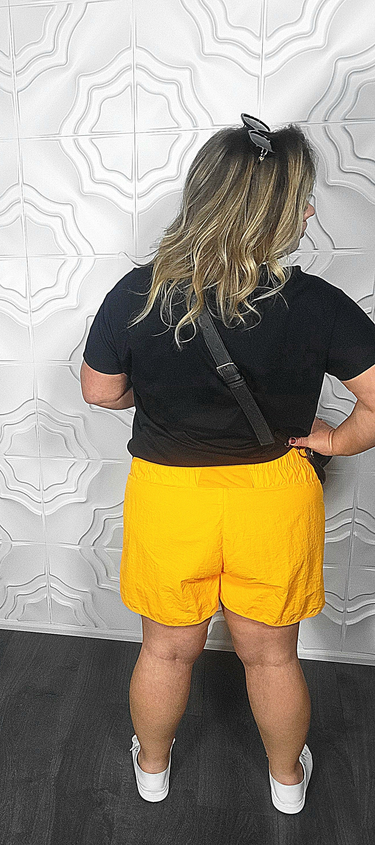 Busy Bee Active Short in Yellow