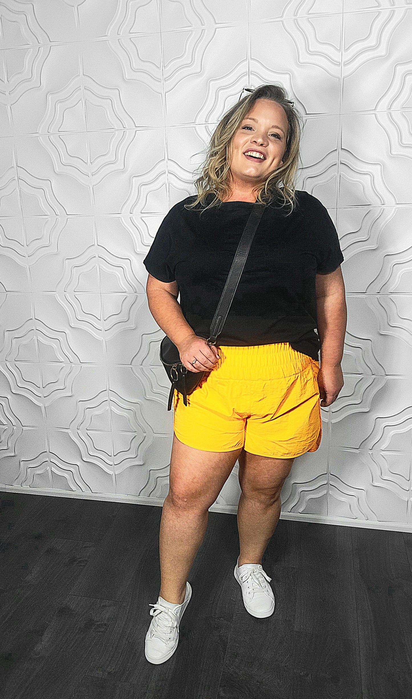 Busy Bee Active Short in Yellow